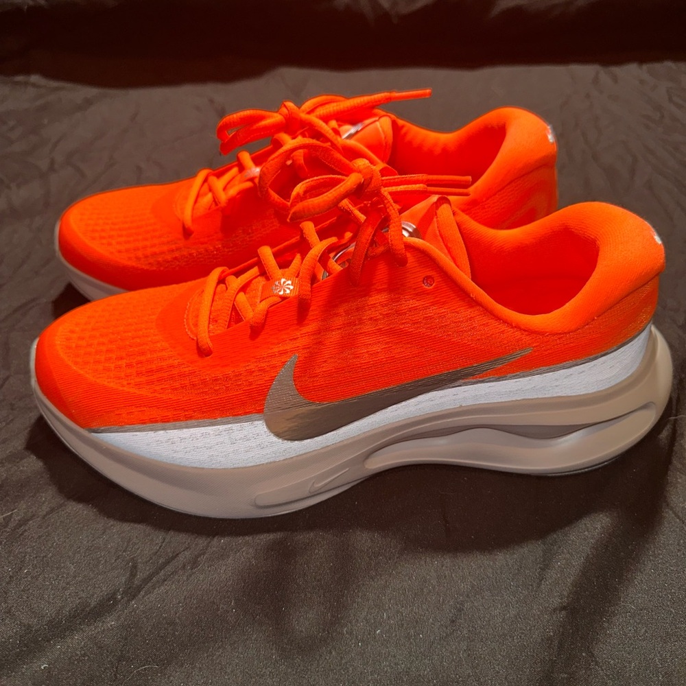 Nike Men's Athletic Shoes - Orange and White